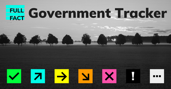 Government Tracker environment pledge image