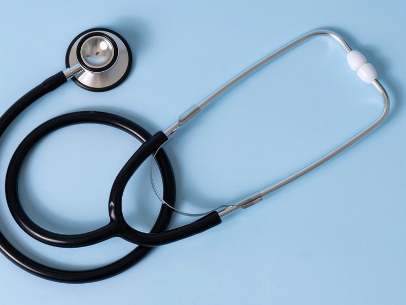 A doctor's stethoscope
