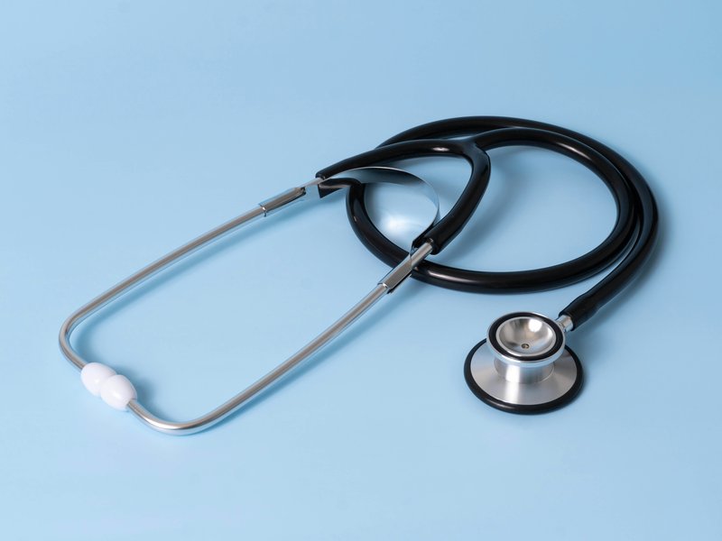 Photo of a stethoscope.