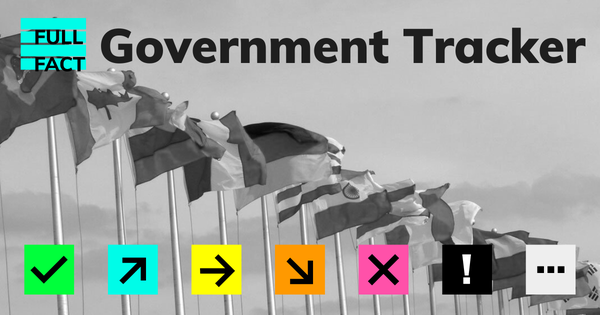 Government Tracker foreign policy pledge. An image of many world country flags.