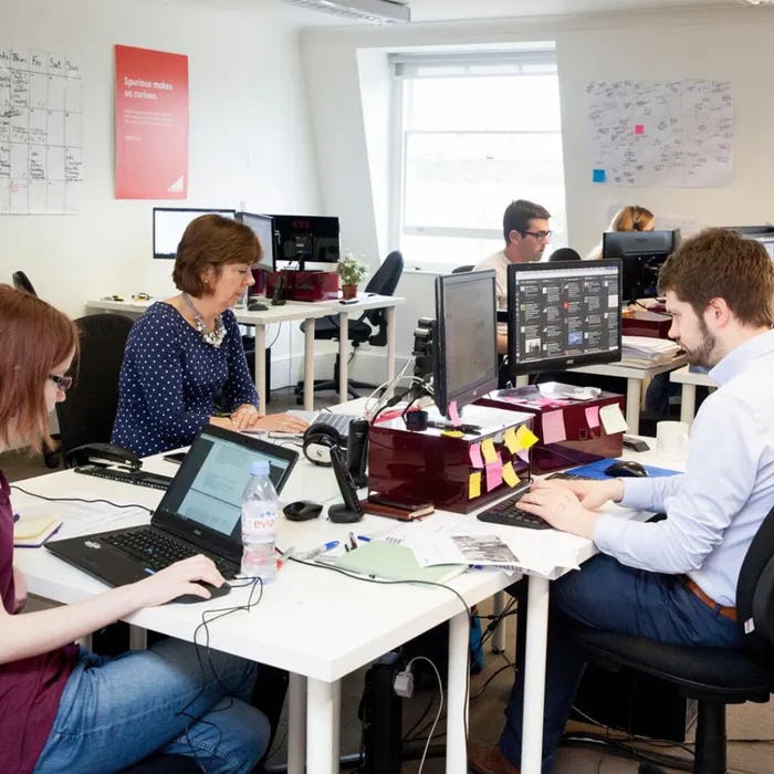 Fact checkers working