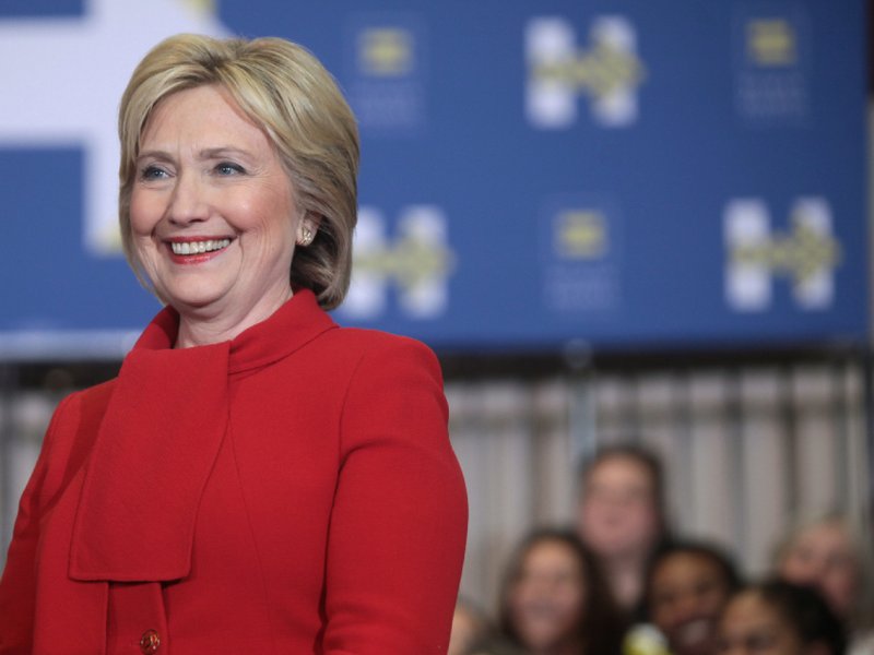 Former Secretary of State Hillary Clinton, pictured in 2016.