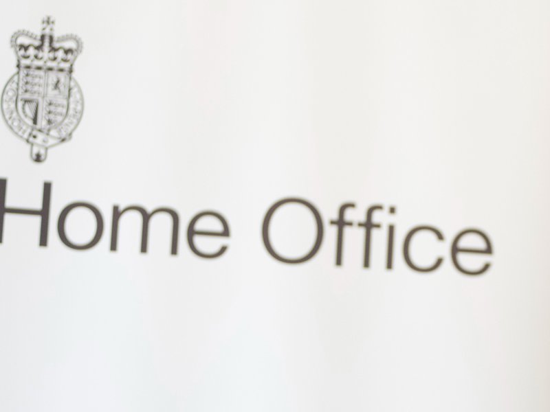 A Home Office sign
