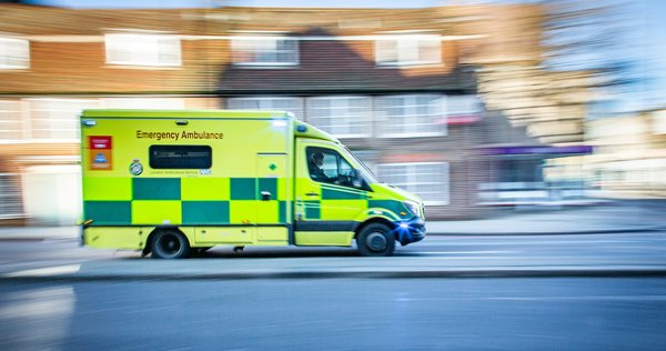 UK ambulance driving
