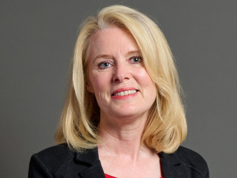 Official portrait of Home Office parliamentary under-secretary Jo White MP.