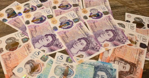 A picture of banknotes