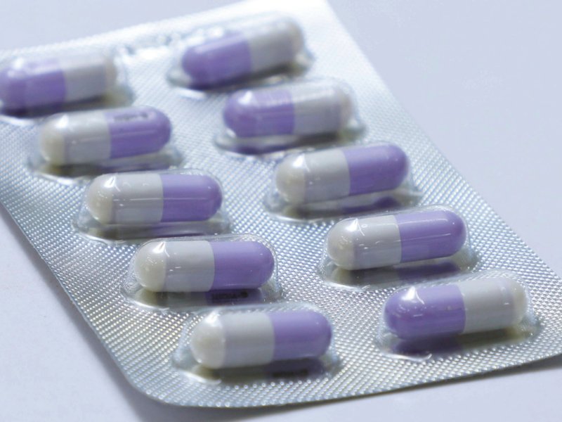 A generic picture of a blister pack containing medication.