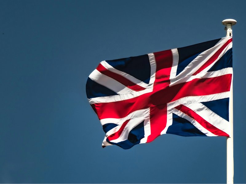 An image of a Union Jack flag.