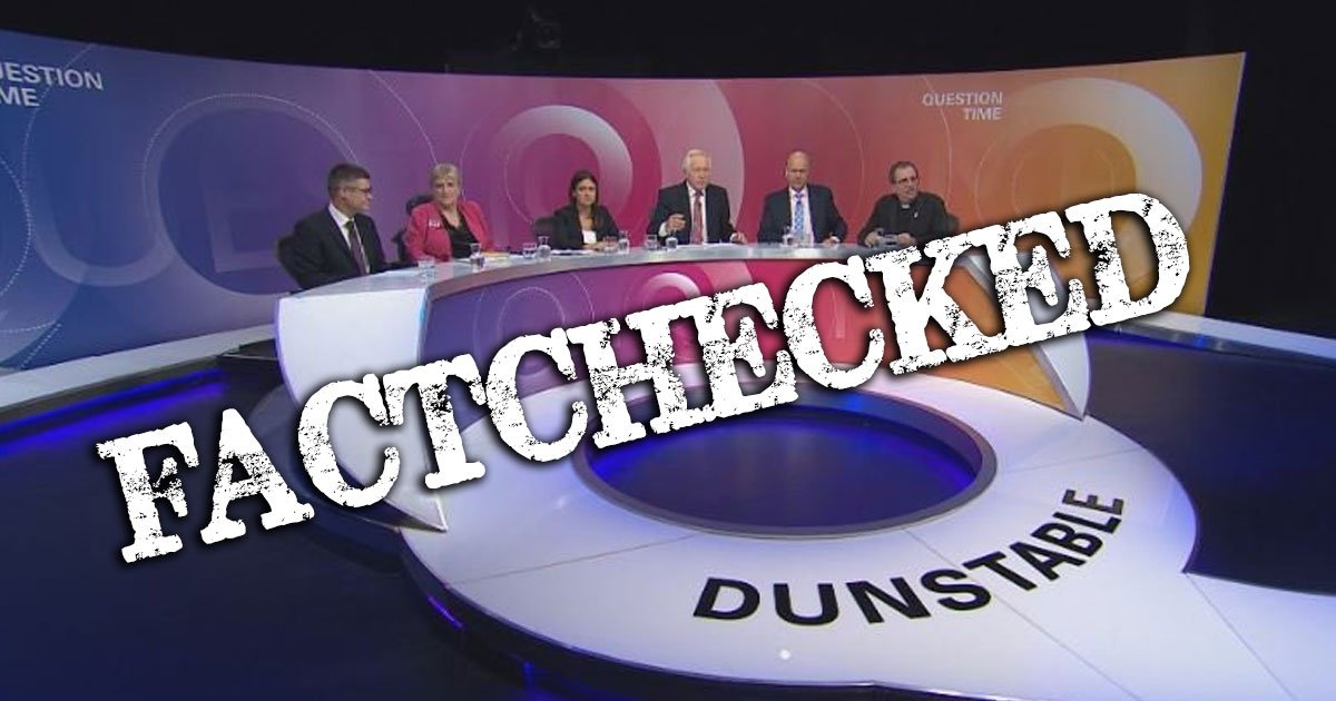 BBC Question Time, factchecked – Full Fact