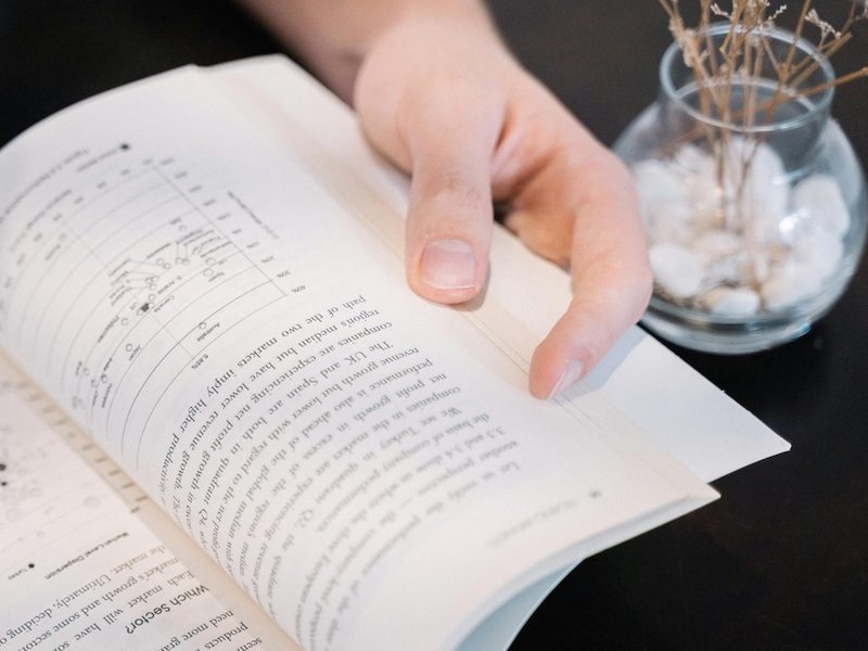Photo of a scientific book