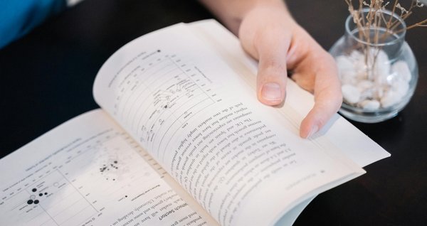 Photo of a scientific book