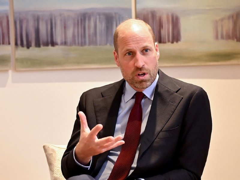 A photograph of Prince William in May 2026