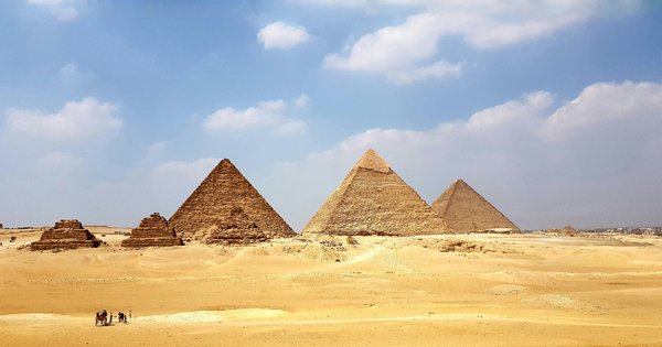 Pyramids in Egypt.