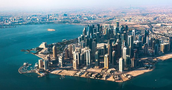 View of Doha, Qatar