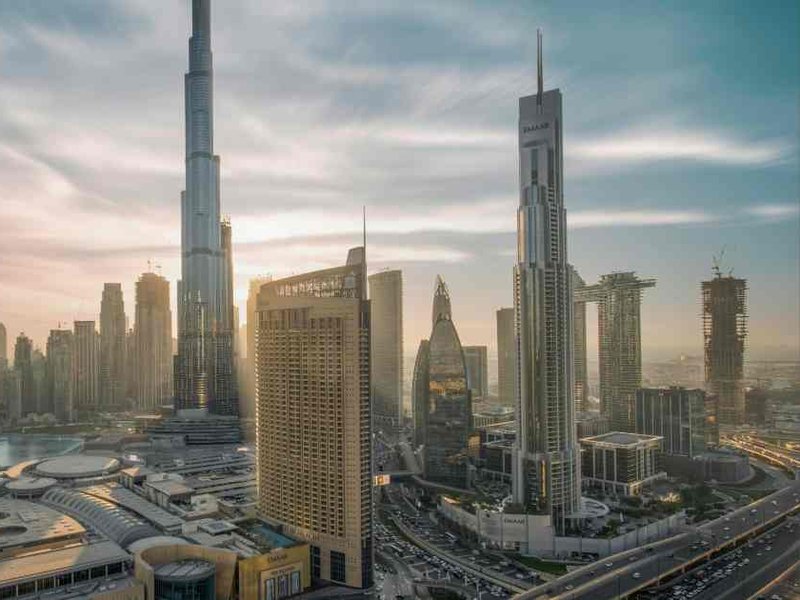 A view of Dubai.