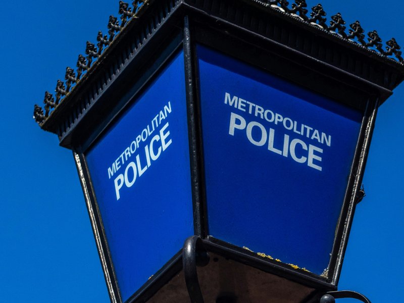 Metropolitan Police lantern light