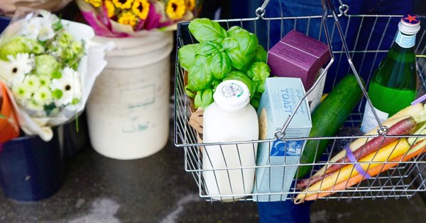 Basket of groceries