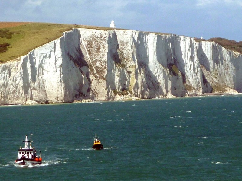 White cliffs of Dover