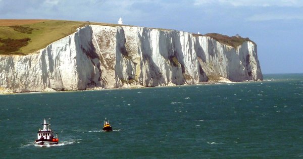 White cliffs of Dover