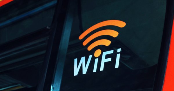 A photo of a WiFi sign.