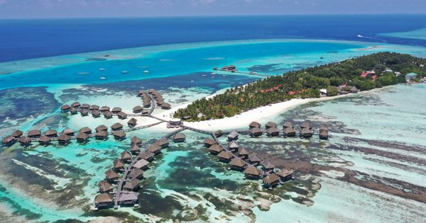 A picture of the Maldives