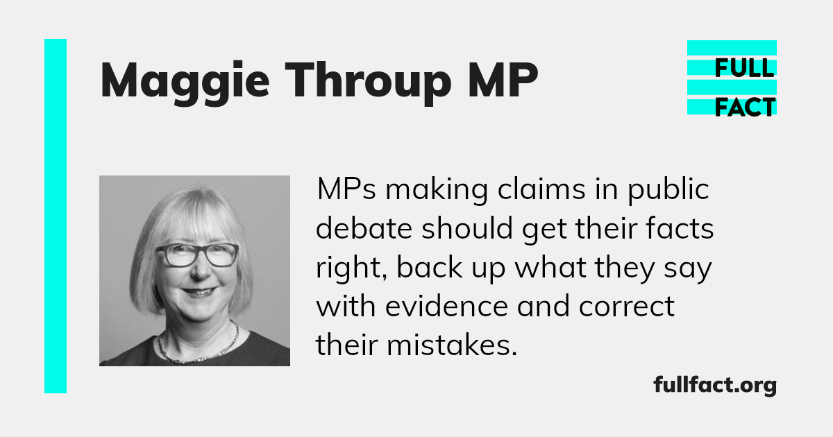 Maggie Throup Mp Full Fact 9747