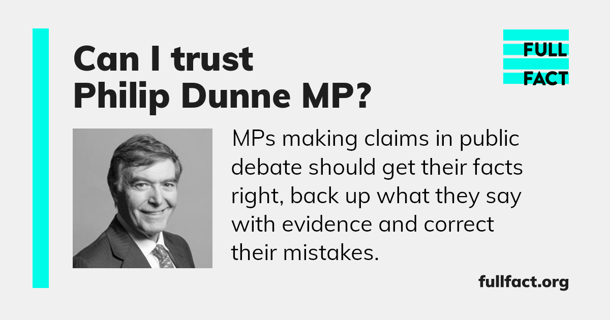 Philip Dunnes Record In Public Debate Full Fact