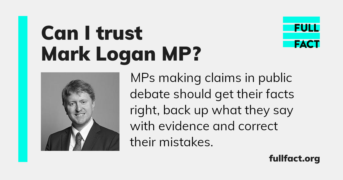 Mark Logans Record In Public Debate Full Fact