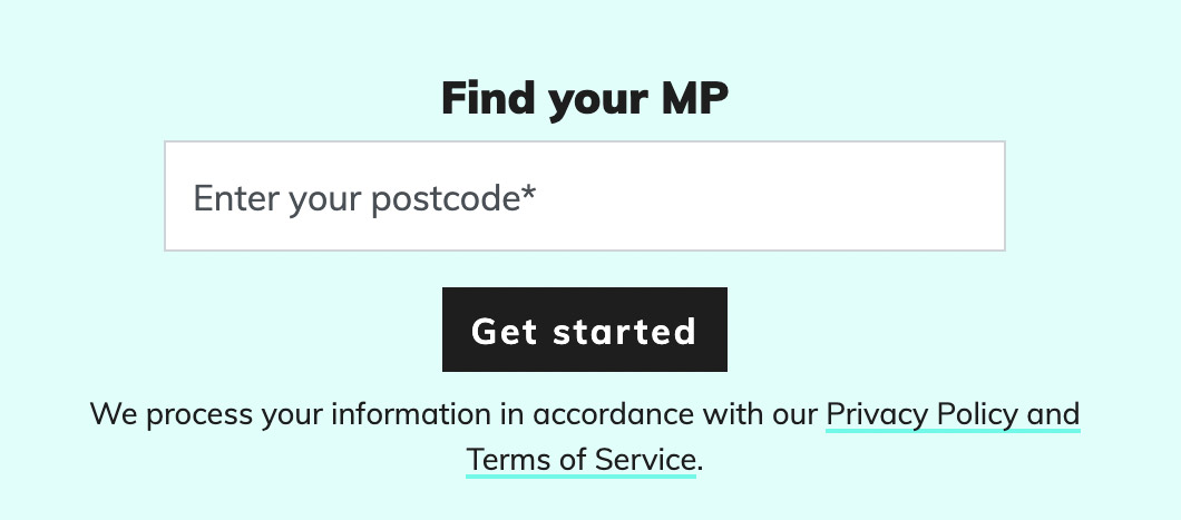 Get started with writing to your MP and asking them to improve the Online Safety Bill
