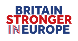 The Stronger In campaign logo. Click to see factchecks.